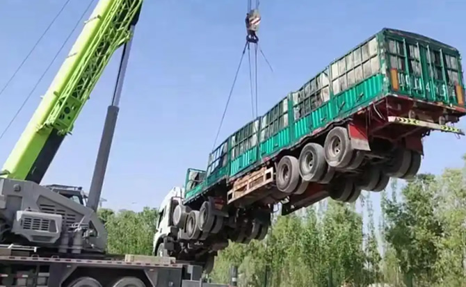 南宫道路脱困救援案例